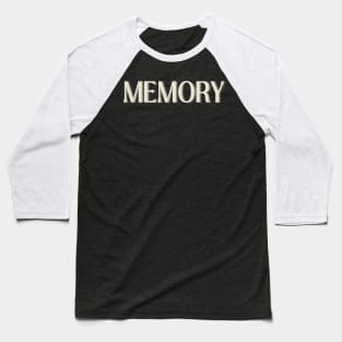 Memory Baseball T-Shirt